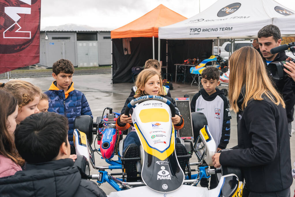 Quatre dies de formació de l’Escola Catalana de Kàrting al Circuit d’Osona