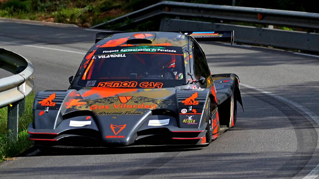 JORDI VILARDELL  (Demon Car R32 EVO) GUANYA LA 52 PUJADA A SANT FELIU DE CODINES
