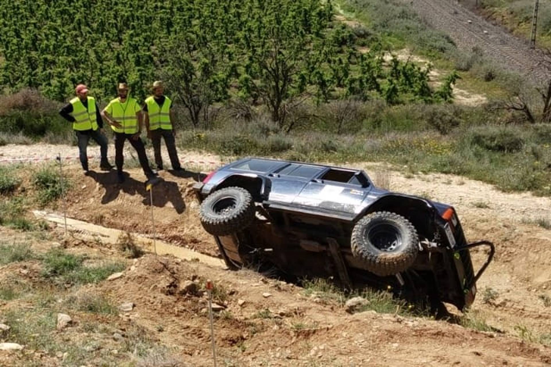 Almacelles s’estrena en una prova del Campionat de Catalunya de trial 4x4