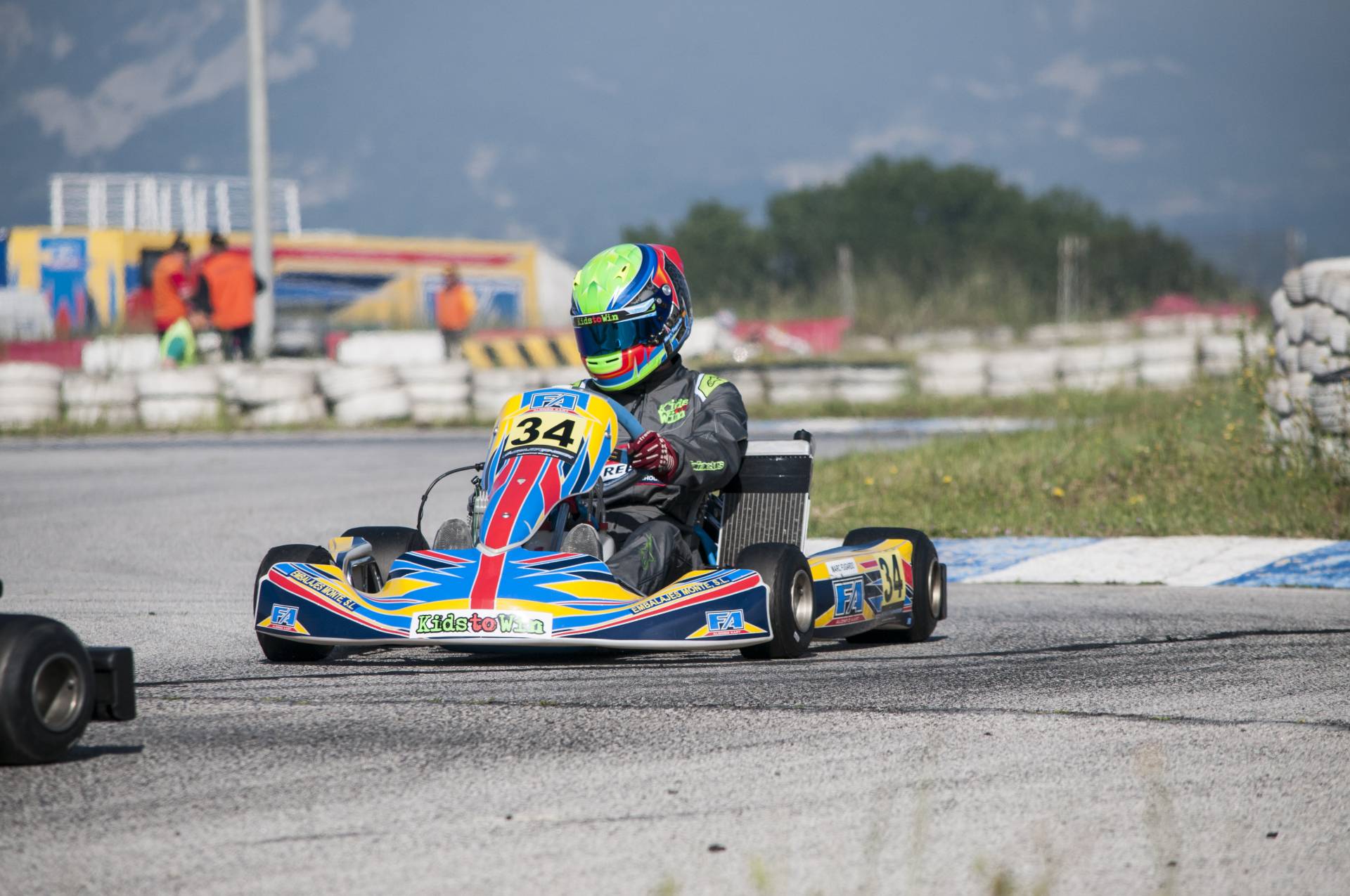 Segona cita del Campionat de Catalunya de kàrting al circuit d'Osona