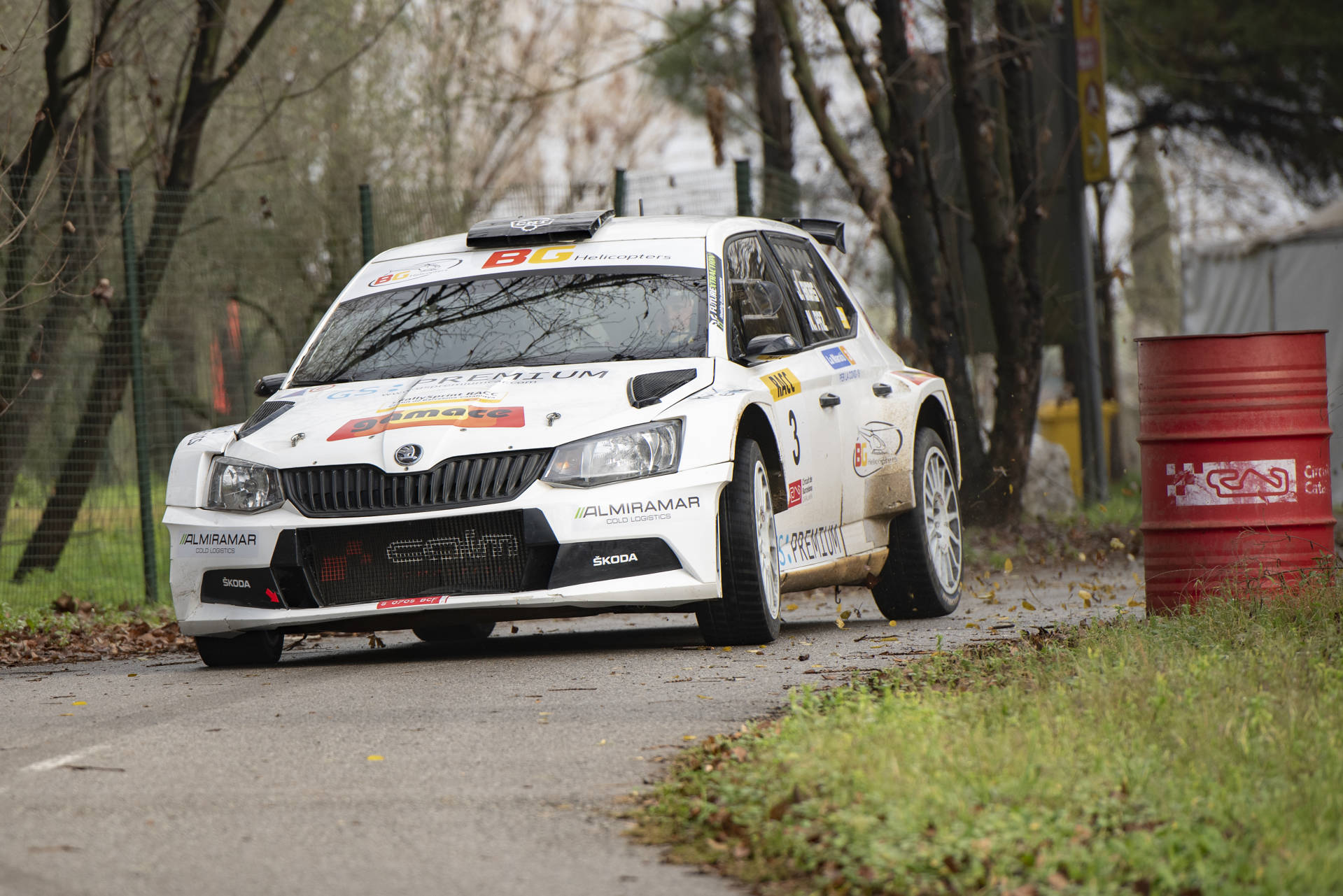 Díaz-Sanjuan (Skoda) guanyen el 1r Ral·lisprint RACC