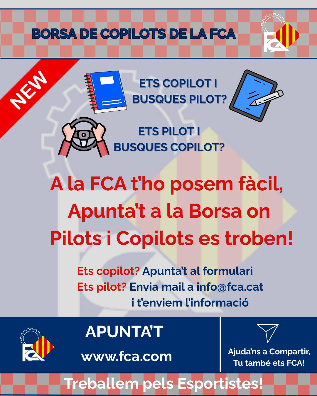 BORSA DE COPILOTS