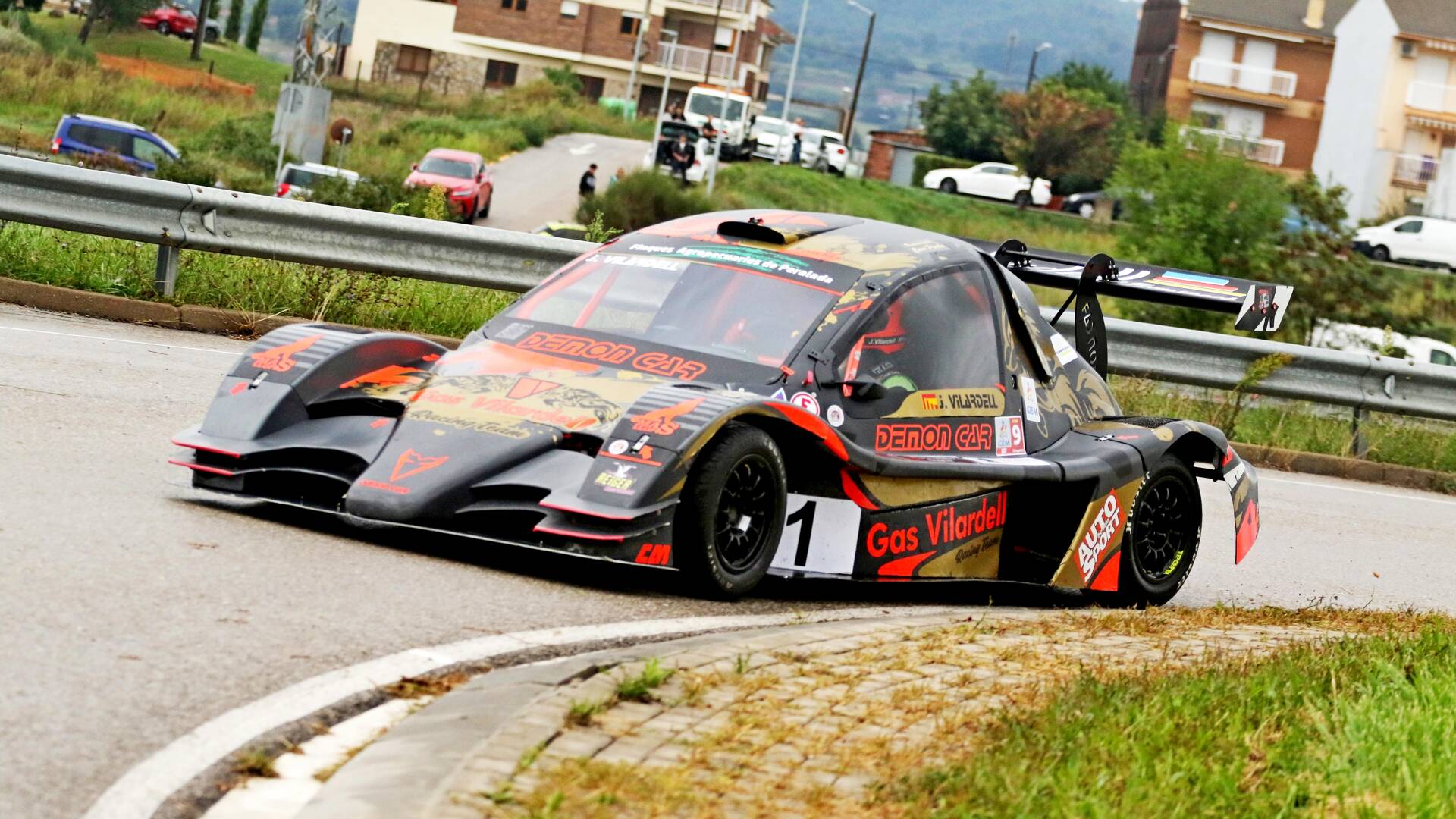 JORDI VILARDELL (Demon Car R32 EVO) GUANYA LA XXXVI PUJADA GIRONELLA CASSERRES