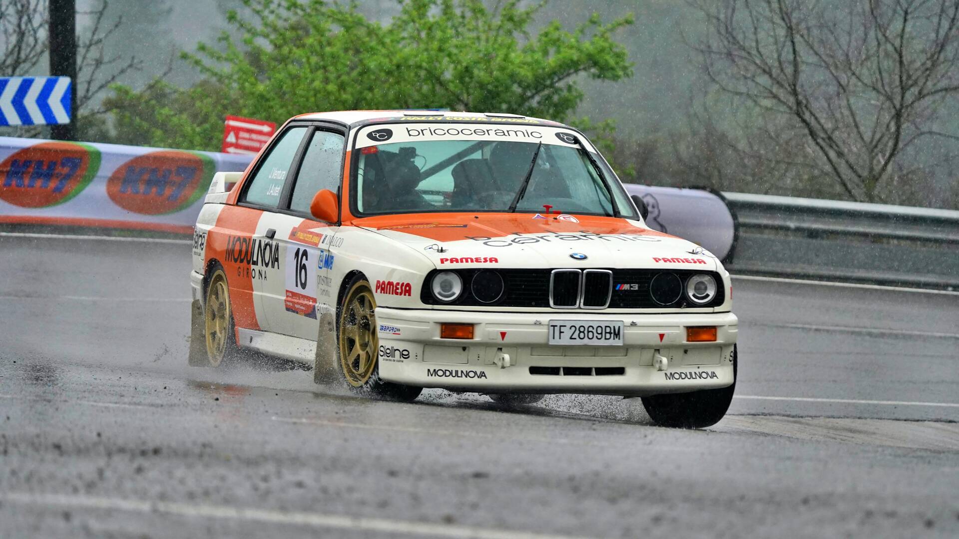 JORDI VENTURA - JOSEP AUTET (BMW M3) guanyen el Campionat de Catalunya de Vehicles Històrics al 74 Rally Costa Brava