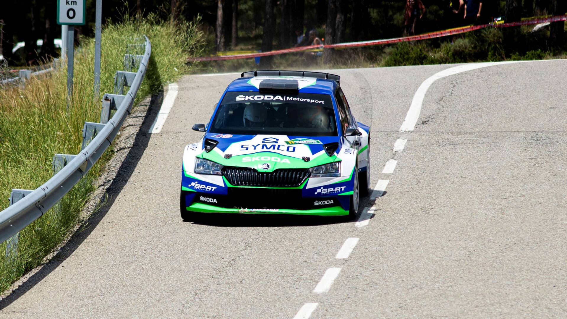 TRIOMF DE SERGI PAÑELLA-ALBERT ROGER (SKODA FABIA RALLYE 2) AL 11è RALLYSPRINT DE LA CERDANYA