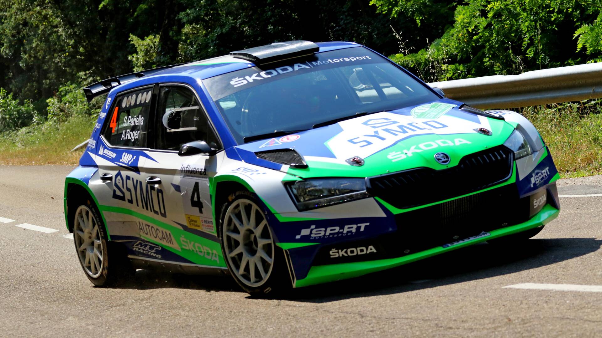 VICTÒRIA DE SERGI PAÑELLA – ALBERT ROGER  (Skoda Fabia Rally2) AL 9è RAL·LISPRINT LES CORBES LEGEND