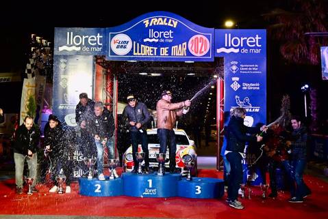 Lloret estrena amb èxit el Campionat català de ral·lis 