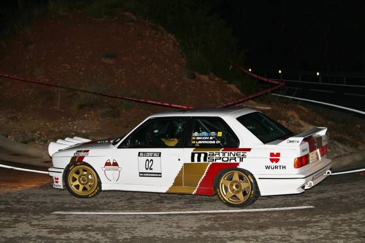 Josep M. Martínez i Luka Larrosa (BMW M3 E30) s’enduen el triomf al 8è. Ral·li Ciutat de Valls