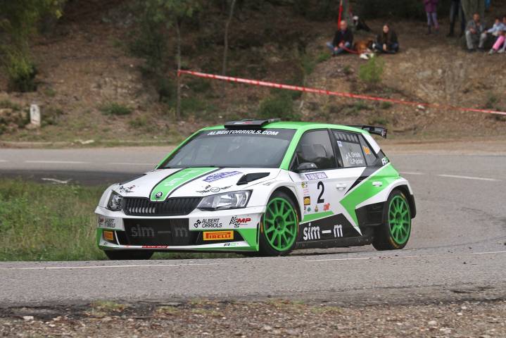 Albert Orriols i Lluís Pujolar (Skoda Fabia R5) s’enduen el triomf al 24è. Ral·li Girona