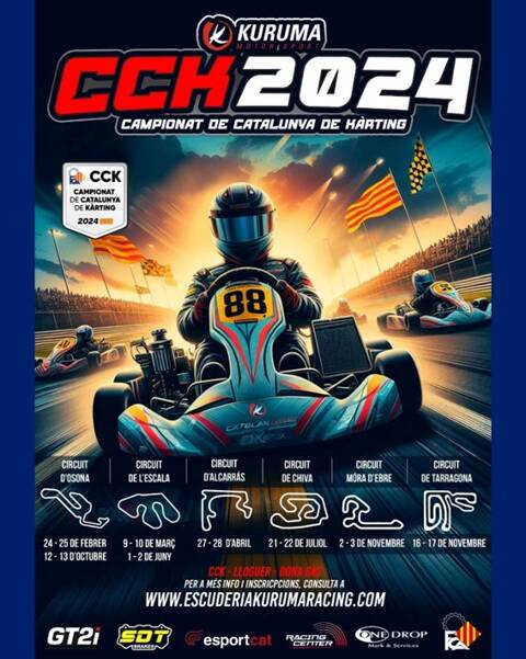 El CCK de karts de lloguer i el Trofeu Dona-Gas a l'Escala