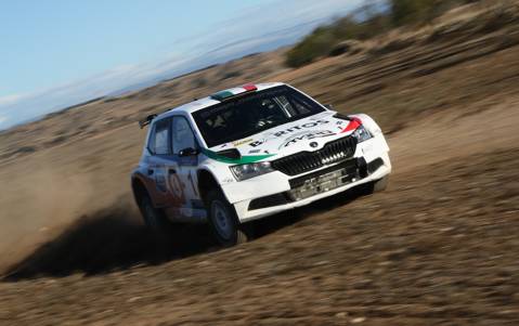 Alejandro Mauro-Diego Sanjuan (Skoda Fabia Rally2 Evo) guanyen el 29è Ral·li Ciutat de Tàrrega