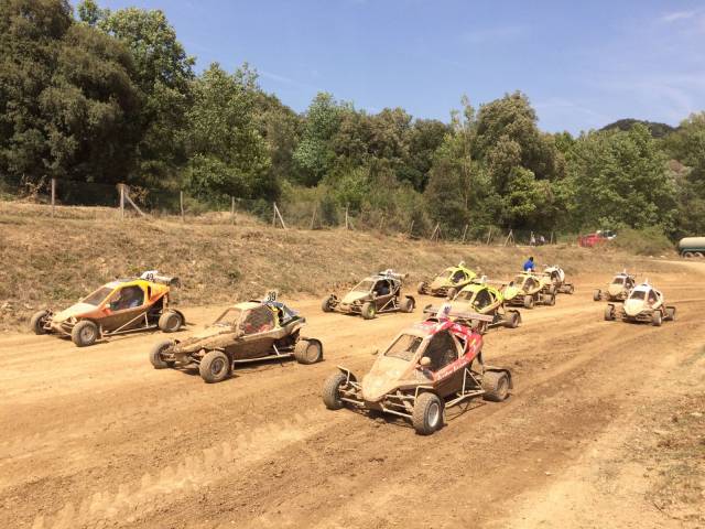 El circuit d’Els Peluts d’Amer aplega 40 pilots en una nova diada Off-Road