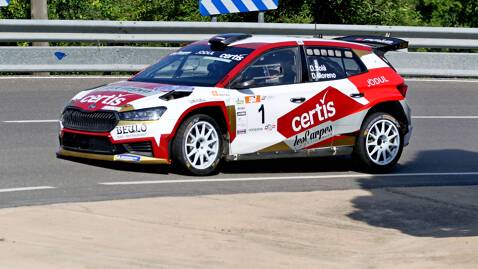 DANIEL SOLÀ - DAVID MORENO (Skoda Fabia RS Rally2) GUANYEN EL 39è RALLY EMPORDÀ