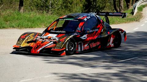 VICTÒRIA PER JORDI VILARDELL (Demon Car R32 EVO) A LA  XXV PUJADA CALLÚS-ST. MATEU