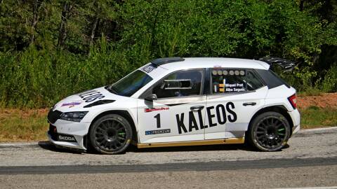 MIQUEL PRAT – ALBA SEGUÉS  (Skoda Fabia R5)  GUANYEN EL  2n RAL·LISPRINT DE COLLBATÓ