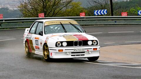 MARTÍNEZ-LARROSA (BMW M3) guanyen el Campionat de Catalunya de Vehicles Històrics al 73 Rally Costa Brava