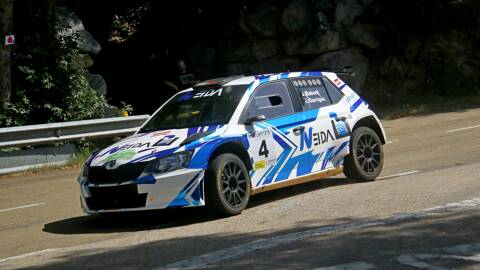 VICTÒRIA DE JORDI SABORIT i JOSEP GARRIGÓS (Skoda Fabia RS) AL 10è RAL·LISPRINT LES CORBES LEGEND