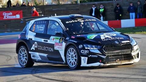 Xavier Vidales-Jordi Hereu (Skoda Fabia RS Rally2) guanyen el 26è Rallye La Llana