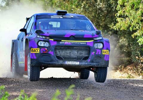SERGI PÉREZ – JAUME GARCIA (Citroen C3 Rally 2) GUANYEN EL 6è MEMORIAL ABEL PUIG.