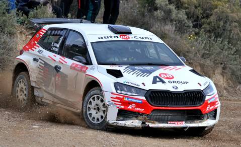 Xavier J. Vidales-Jordi Hereu (Skoda Fabia RS Rally) guanyen el 6è Ral·li Rocafort de Vallbona.