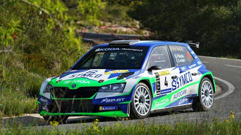 VICTÒRIA PER SERGI PAÑELLA – CÉSAR CRESPO (Skoda Fabia Rally2) AL XVI RAL·LI CIUTAT DE VALLS